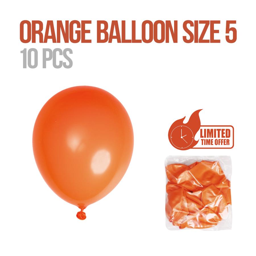 Orange Balloon s5 x 10